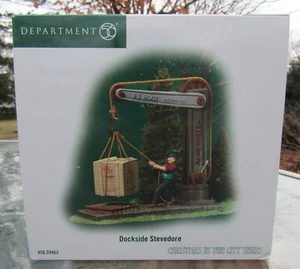 Department 56 Christmas In The City 2005 #56.59462 Dockside Stevedore sin usar sin usar sin usar - Imagen 1 de 1