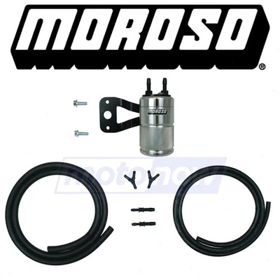 Moroso Air/Oil Separator for Twin Cams with S&S Teardrop Air Cleaner for sx - Image 1 of 4