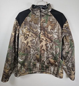 Gamehide Camo Hunting Jacket Kenworth Truck Logo Full Zip Sz Large RIHM Kenworth - Picture 1 of 12