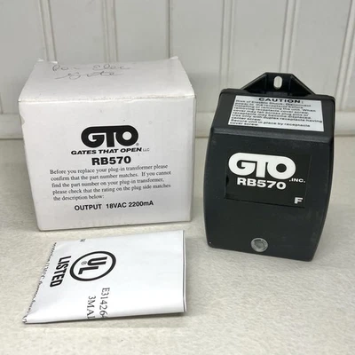 Gate Opener Replacement Transformer RB570 - NEW - Image 1 of 4