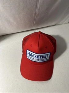 Huckberry Outdoor Gear And More San Francisco, CA Sombrero Rojo de Malla Ajustable - Imagen 1 de 5