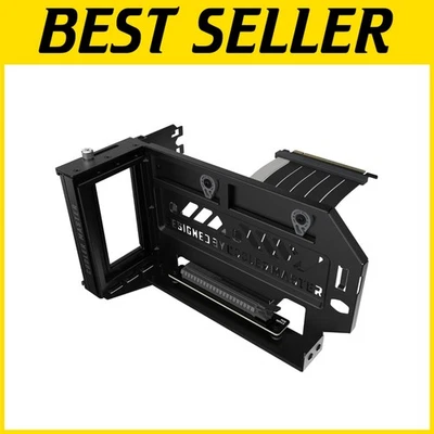 Black Vertical GPU Holder Kit V3 - Adjustable Length - Image 1 of 4