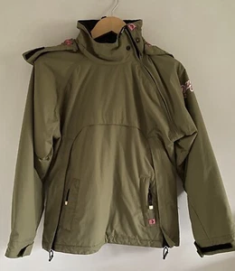 Roxy Insulated Snowboard Ski Jacket Girls Age 14y ‘Army’ Khaki Green Smock - Picture 1 of 21