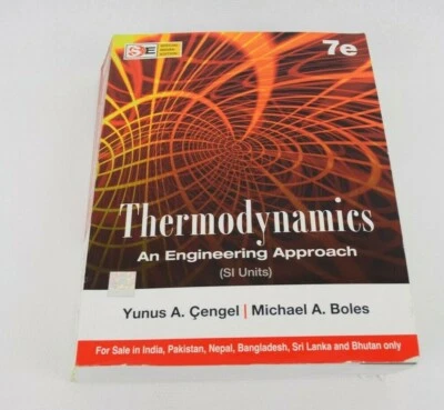 Thermodynamics An Engineering Approach Seventh Edition McGraw Hill - Image 1 of 4