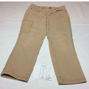 L.L.Bean Women's Favorite Fit Khaki Casual Cargo Pants Straight Leg Sz 10P - Picture 1 of 7