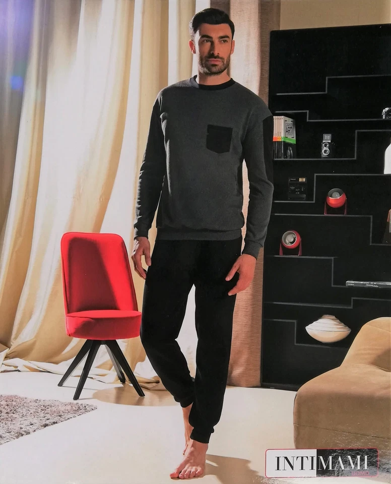 Pigiama Intimami Uomo Felpato Art. IU 315 PGL - Immagine 1 di 1