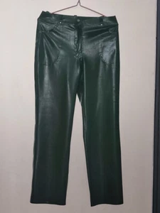 Pantaloni lattice gomma tuta gatto Zentai cosplay moda pantaloni sportivi fissi uomo XL - Foto 1 di 1