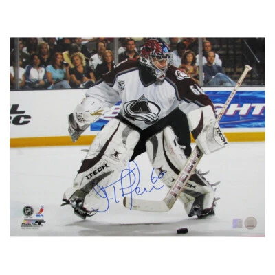 JOSE THEODORE Signed Colorado Avalanche 16 X 20 Photo - 79003 - Image 1 of 2