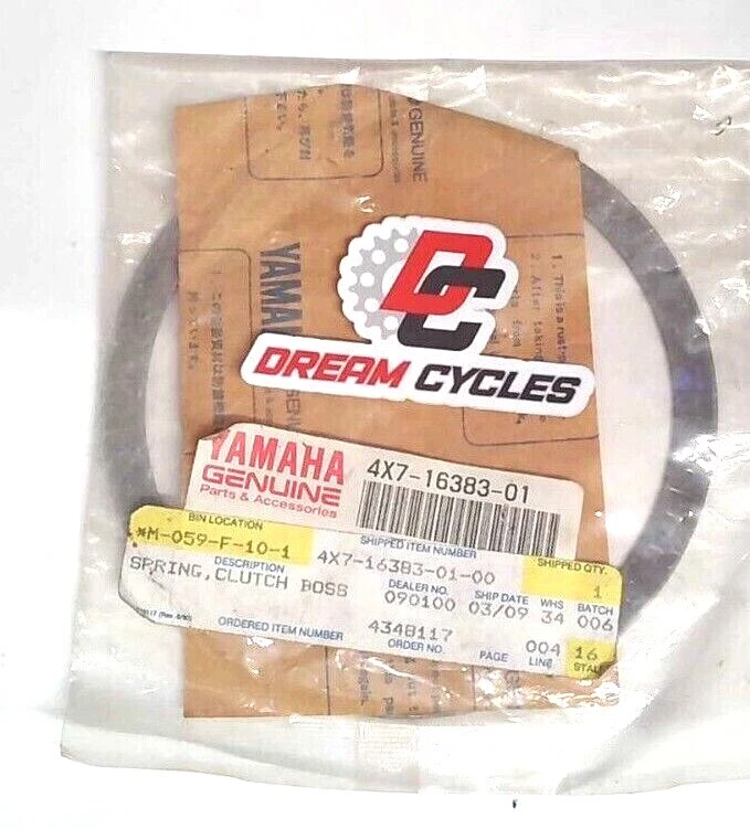 Yamaha XV500 XV750 XV920 XV 500 750 920 VIRAGO CLUTCH BOSS 4X7-16383-01  A1221 - Image 1 of 1