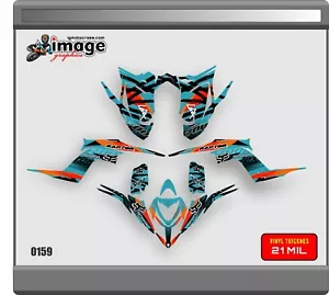 Yamaha Raptor 700 700R graphics kit 2013 2014 2017 2018 2020 stickers atv - Picture 1 of 1