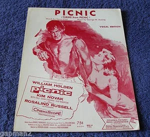 Picnic 1955 Vocal Edition Noten Steve Allen Kim Novak William Holden - Bild 1 von 3