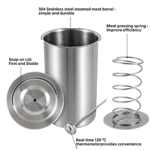 Meat Press Cooker Ham Press Maker Round Shape Homemade Deli Meat Press~ .f - Picture 1 of 11