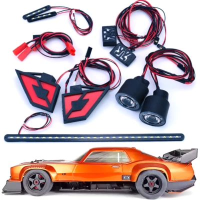 LED Simulation Headlights Taillight Side Lights for 1/7 ARRMA FELONY 6S BLX Car - Image 1 of 4