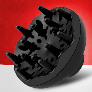 Black Styling Tool Home Use Salon Hairdressing Hair Dryer Blower Hair Diffuser - Picture 1 of 13