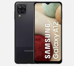 Samsung Galaxy A12 SM-A125U 32GB Black GSM Unlocked Cell Phone Smartphone Black - Afbeelding 1 van 22
