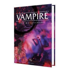 Vampire: The Masquerade 5ª Edición Juego de rol Juego de rol Libro de reglas básico Nuevo - Imagen 1 de 7