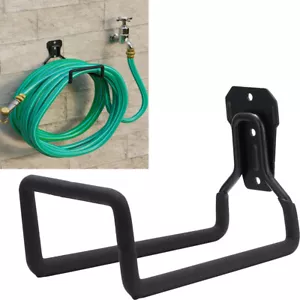 Metal Garden Hose Holder Wall Mount Water Hose Holder for Garden Yard Up to 50KG - Picture 1 of 8