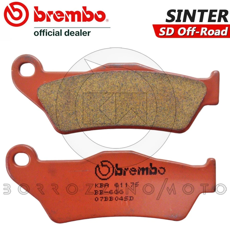 Pastillas Freno Delanteros BREMBO Sinterizado 07BB04SD Husaberg Fe 450 2011 2012