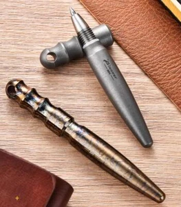 Neu EDC TC4 Titanlegierung Signatur Stift Tasche Mehrzweckwerkzeug Kugelschreiber - Bild 1 von 17
