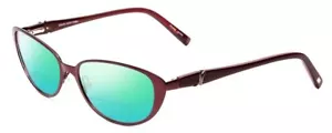 Jones NY J475 Ladies Polarized Bi-Focal Sunglasses 41 OPTIONS Burgundy Red 53 mm - Picture 1 of 10