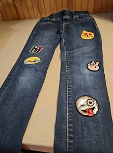 Gap Kids sz 12 legging jeans/emojis - Picture 1 of 2