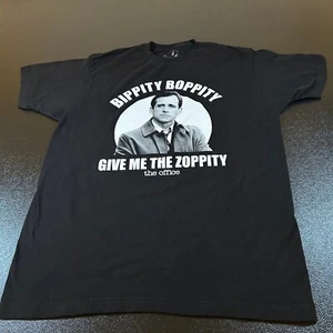 The Office TV Show T-Shirt Michael Scott Bippity Boppity Grafik Tee Erwachsene Large - Bild 1 von 6