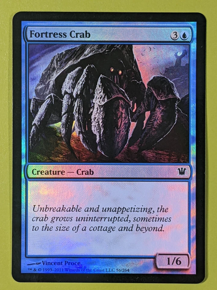 FOIL Fortress Crab x1 Innistrad 1x Magic the Gathering MTG - Image 1 of 1