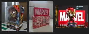 Hot Toys - Cosbaby Light Up Iron Man Mark LXXXV y Marvel Mini Juego de Caja de Luz - Imagen 1 de 7