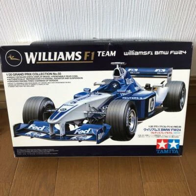 TAMIYA Grand Prix Collection Series No.55 Williams BMW FW24 1/20 model kit - Image 1 of 3