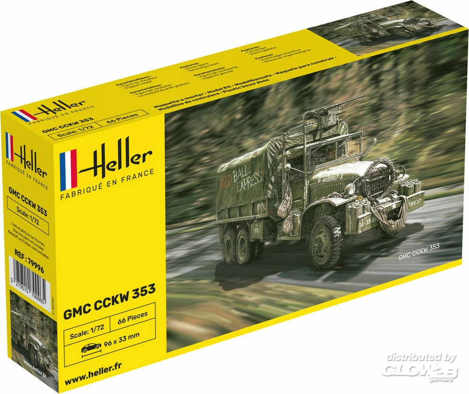 Heller: GMC CCKW 353 in 1:72 [1000799960] - Immagine 1 di 1