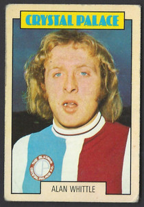 A & B C GUM - FOOTBALLERS (BLUE, 1-131) - #40 ALAN WHITTLE, CRYSTAL PALACE
