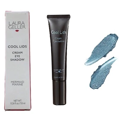 Laura Geller MERMAID MARINE Cool Lids Liquid Cream Eye Shadow Teal Shimmer Boxed - Image 1 of 4