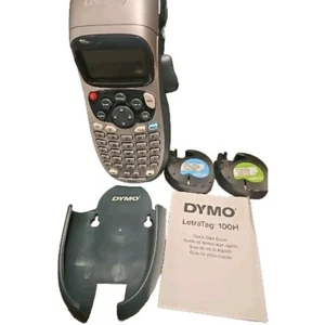 Dymo LetraTag LT-100H Handheld Label Maker | ABC Keyboard Label Printer EUC - Picture 1 of 8