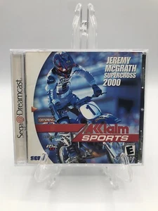 Jeremy McGrath Supercross 2000 (Sega Dreamcast) CIB Complete Reg Card Tested - Picture 1 of 8