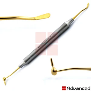 Dental Composite Tool CIG 6 Titanium Coated Gold Tip Plastic Filling Restoration - Picture 1 of 1