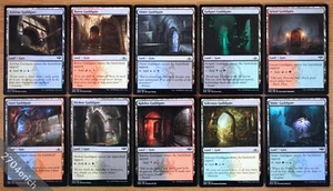 Set of 10 Guildgate Dual Lands Small Door Entrance Set / Ravnica *NM* MTG Magic - Picture 1 of 2