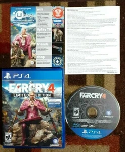 Far Cry 4 Limited Edition Completo (Sony PlayStation 4 2014) Ottime Condizioni + Testato + DLC - Foto 1 di 1
