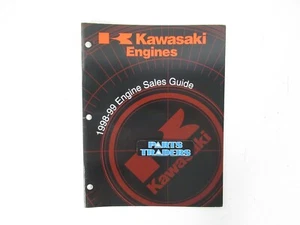 NOS Genuine Kawasaki Factory Engines Sales Brochure Air/ Liquid Cooled 1998-1999 - Picture 1 of 3