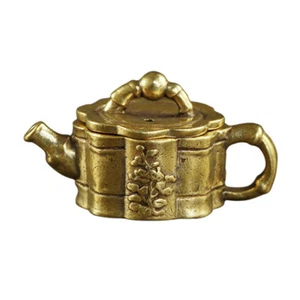 Kleine Teekanne Reichtum Figur traditionelle chinesische Dekoration - Bild 1 von 12