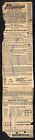 Union Pacific / CGW Railroad Ticket Denver / St. Paul 1910 13"
