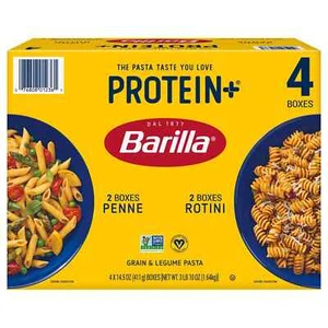 Barilla Protein+ Penne & Rotini, 14.5 oz., 4 pk. - Picture 1 of 6