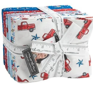 All American 26 Fat Quarter Bundle + 1 Panel by Deb Strain for Moda Fabrics - Picture 1 of 3