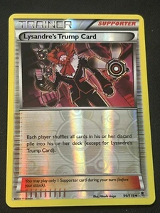 Lysandre's Trump Card 99/119 XY Phantom Forces Reverse Holo Trainer Pokemon TCG - Picture 1 of 2