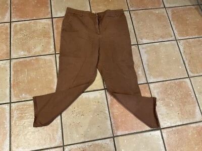 Брюки шерстяные женские размер 18 миниатюрные темная гвоздика хлопковая смесь - Изображение 1 из 4