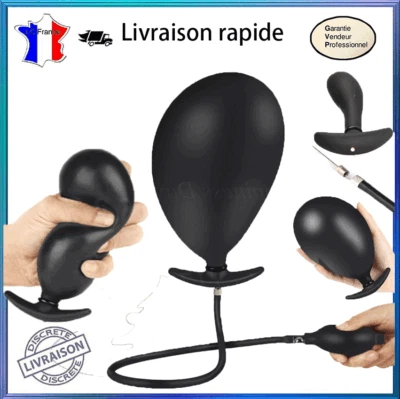 PLUG ANAL GONFLABLE ANUS GONFLANT GAY COUPLE Dilatateur Agrandisseur Pénétration