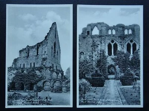 Shropshire Collection x 2 MUCH WENLOCK Views - Old Postcards - Picture 1 of 5