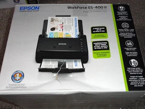 Epson Workforce ES-400 Color Duplex Desktop Document Scanner &Auto Document Feed - Picture 1 of 6