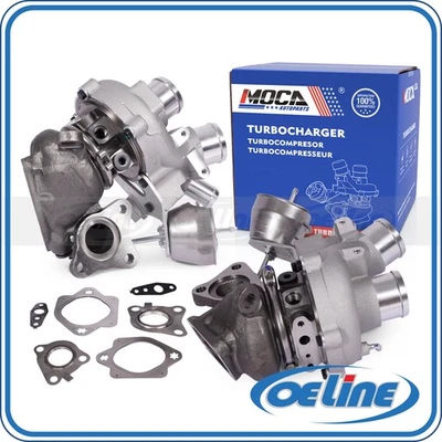 2 турбокомпрессора с прокладкой для грузовика Ford F150 2011-2012 3,5 л V6 Ecoboost - Изображение 1 из 4