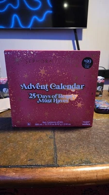 Sephora Favorites Advent Calendar 25 Days Of Beauty Holiday LIMITED Edition 2025 - Image 1 of 2