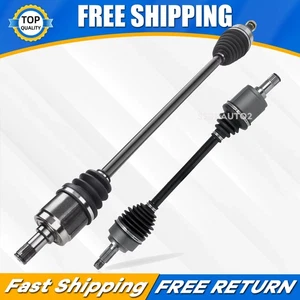 Pair Front CV Axle Shaft Set for 2003-2007 Honda Accord FWD - Picture 1 of 12
